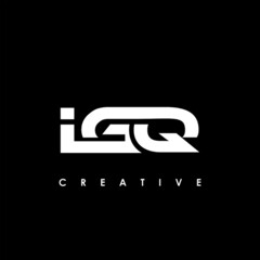 IGQ Letter Initial Logo Design Template Vector Illustration