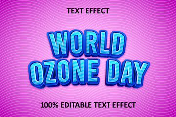 Fancy Editable Text Effect Blue Pink