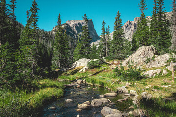 Emerald Lake Creek in Colorado