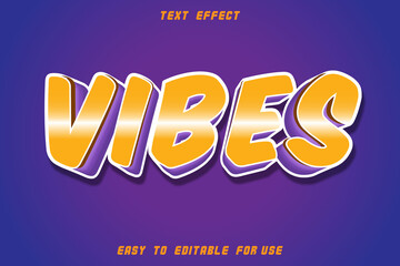 EDITABLE TEXT EFFECT EMBOSS YELLOW ORANGE