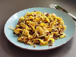 pasta with mushrooms