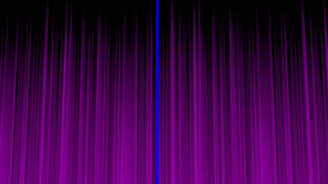 Purple Curtain Opening With Blue Background. After Effects
