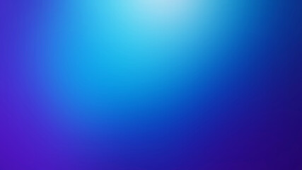 Obraz premium Vivid Blue Defocused Blurred Motion Gradient Abstract Background, Widescreen