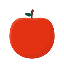 healthy red apple