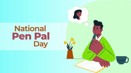 National Pen Pal Day on june 1