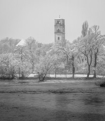 church in the morning