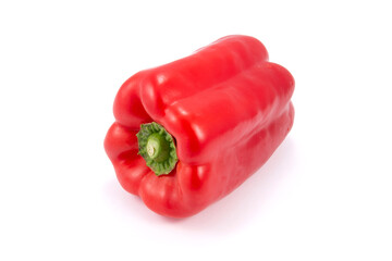 Pimiento rojo fondo blanco