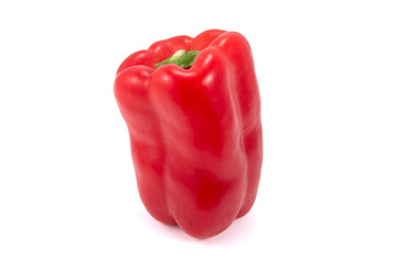 Pimiento rojo fondo blanco