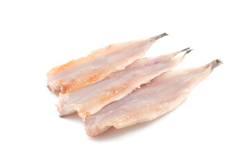 Pez limpio fondo blanco