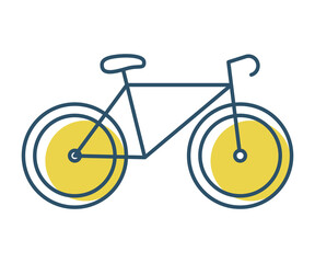 yellow sport bike