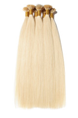 Different kinds of straight blonde human hair extensions