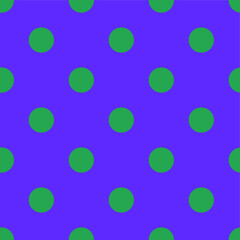 vector print of peas, seamless green circles for print or clothes