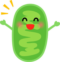 笑顔のミトコンドリアのキャラクター