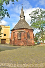 Fototapeta na wymiar Gotycka kaplica świętej Gertrudy w Koszalinie, Polska