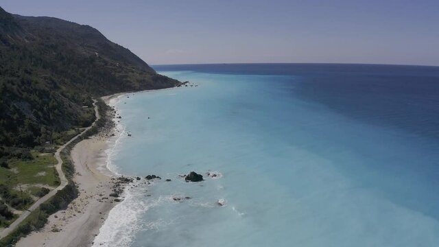 Aerial, Avali Beach, Greece