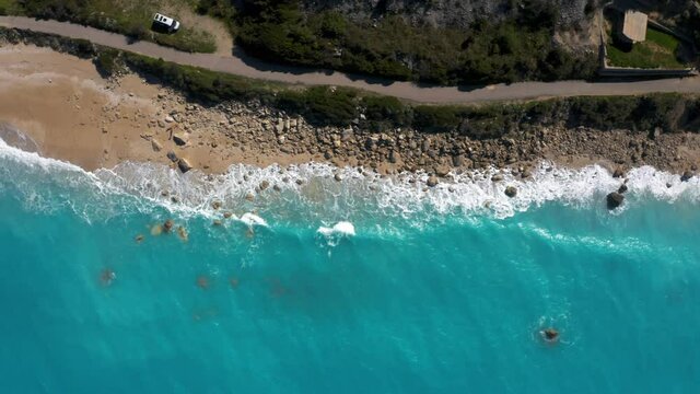 Aerial, Avali Beach, Greece