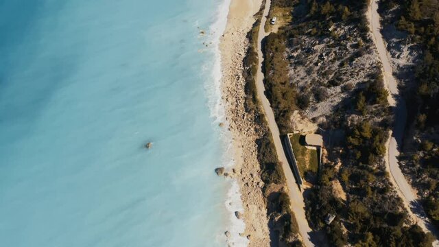 Aerial, Avali Beach, Greece