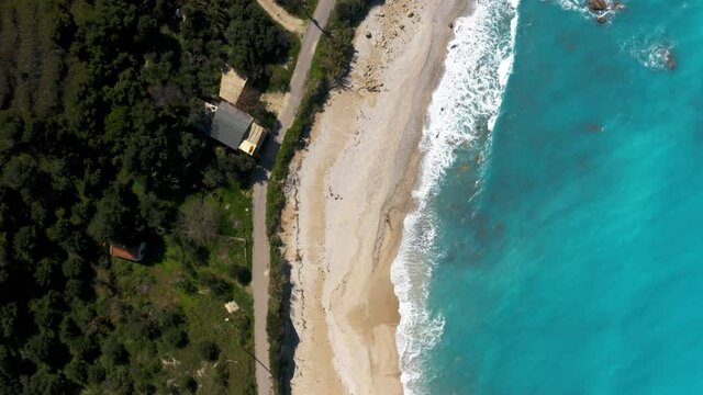 Aerial, Avali Beach, Greece
