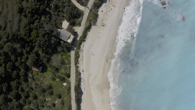 Aerial, Avali Beach, Greece