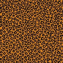 in vector leopard print. seamless leopard skin for clothing or print