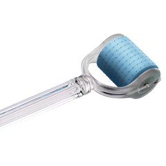 Mesoroller. A dermaroller is a pen with a cylinder at the end where the microneedles are located....