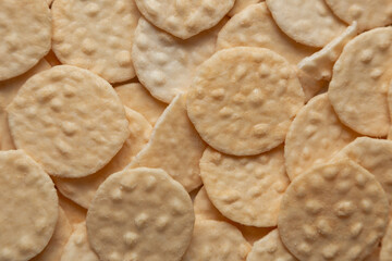 close up of crackers