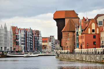 Old Town of Gdańsk, Poland. - obrazy, fototapety, plakaty