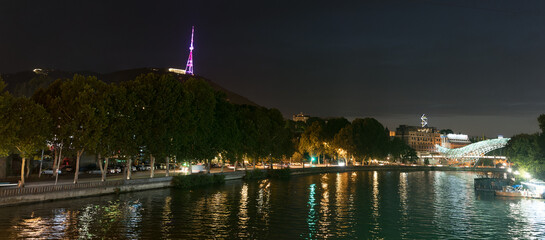 Tbilisi by night, Georgia
