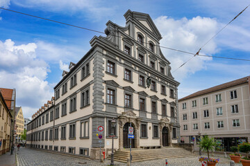 Augsburg Bayern Deutschland Alte Stadtmetzgerei