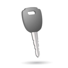 House key concept. Colored vector illustration. Isolated on white background.