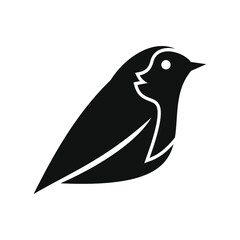 flying little bird portrait