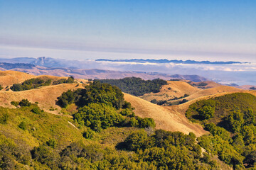 View from Green Valley of Central California coast © L. Paul Mann