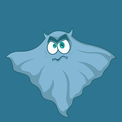 Amusing ghost for Halloween