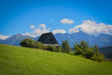 Krajobraz górski w polskich tatrach © Katarzyna