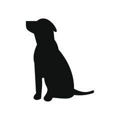 flat logos with pet shop Vector Logo 