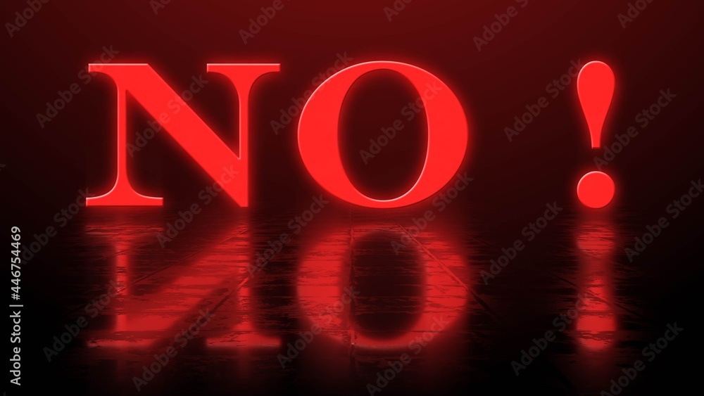 Aufkleber reflection effects on structured surface - no blurred red lettering illuminated over the background 