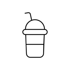 Coffee icon vector set. Tea illustration sign collection. hot drinks symbol or logo.
