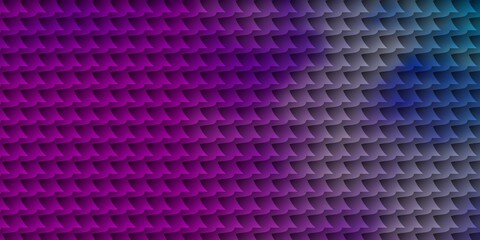 Fototapeta premium Light Pink, Blue vector background in polygonal style.
