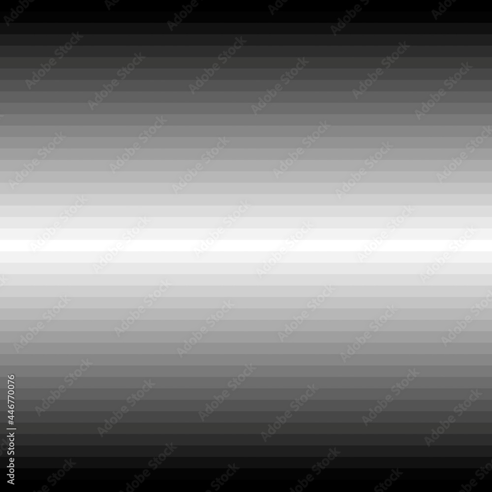 Poster from black to white gradient. vector seamless gradient.