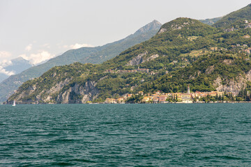 Fototapeta na wymiar Varenna famous italian village Como Lake