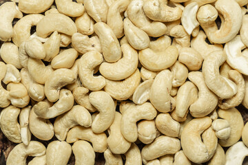  Cashew. Cashew Kernels for Background or Texture