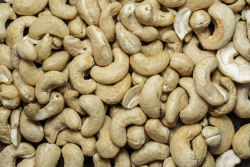  Cashew. Cashew Kernels for Background or Texture