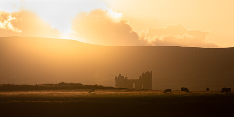 Ballycarberry Castle Silhouette