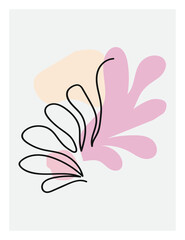 picture flower plant leaf poster pink