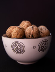 walnuts in a bowl