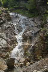 Der Rotschitzen-Wasserfall bei Finkenstein / Kärnten / Österreich