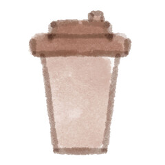 コーヒー用カップのイラスト