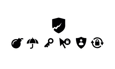 Internet Security and Privacy Icons
