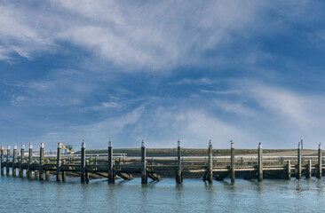 Port of Oudeschild on Texel, Noord-Holladn Province, The Netherlands