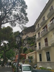 Amalfi Cliff City Amalfi Coast Italian Life Summer Holiday Italy